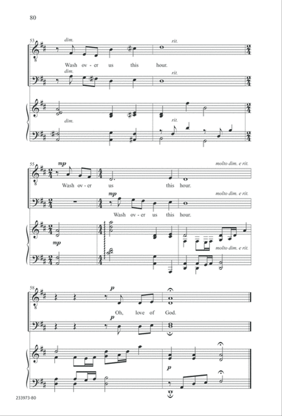Love Lifted Me (Digital Download) TTBB scores gallery preview page 83