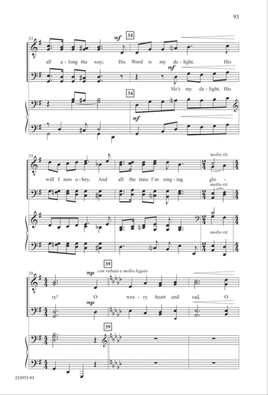 Love Lifted Me (Digital Download) TTBB scores gallery preview page 96