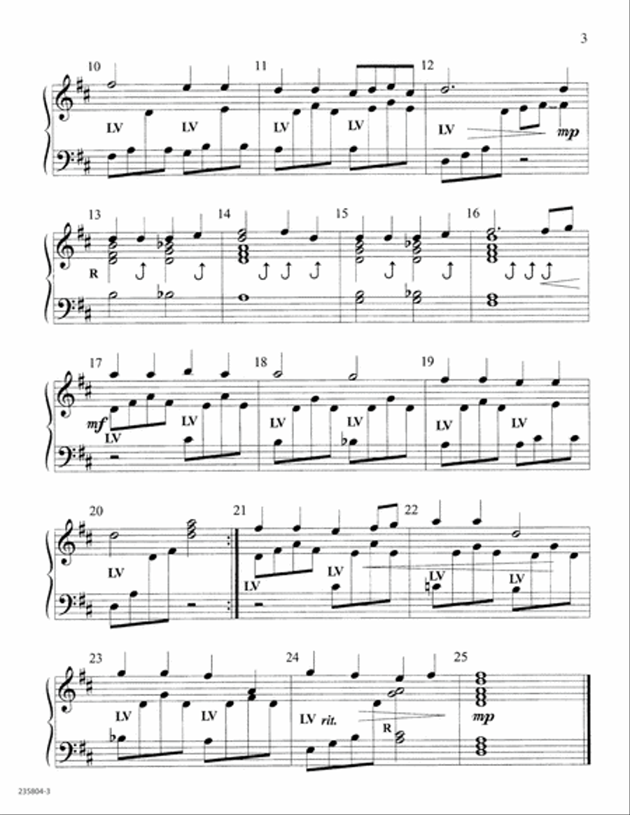 Five Easy Songs of Heaven (Digital Download) 3-Octaves scores gallery preview page 3