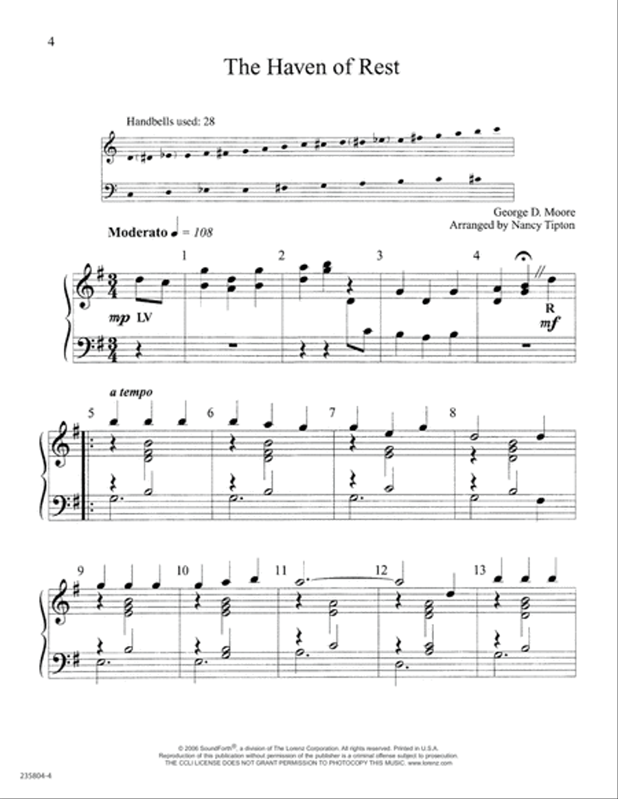 Five Easy Songs of Heaven (Digital Download) 3-Octaves scores gallery preview page 4