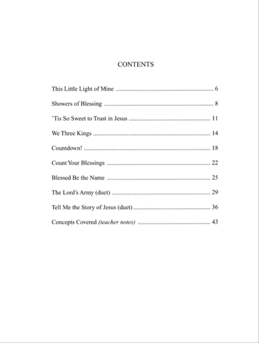 This Little Light of Mine (Digital Download) Piano Solo scores gallery preview page 5