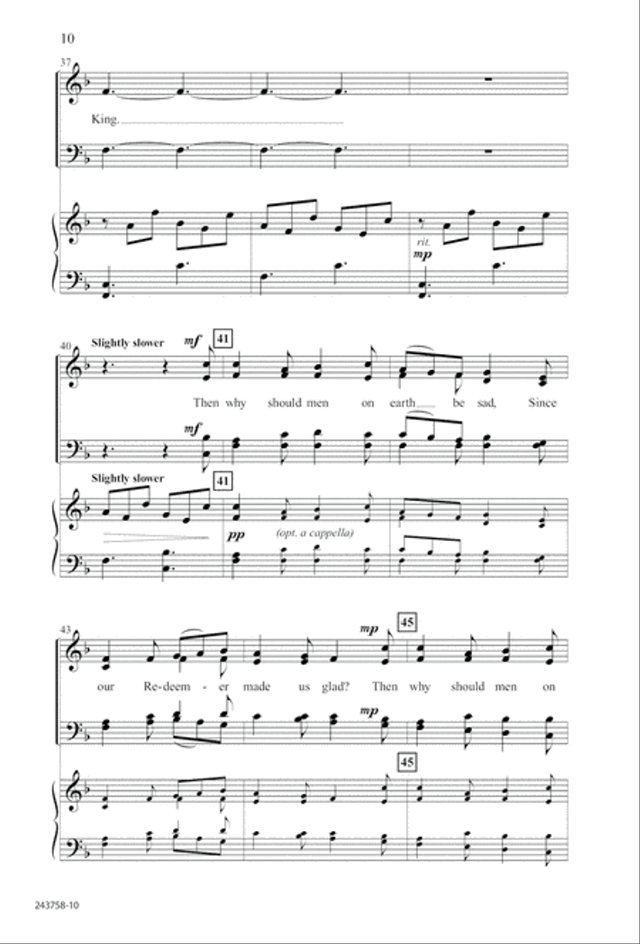 Lord of Glory (Digital Download) 4-Part scores gallery preview page 14