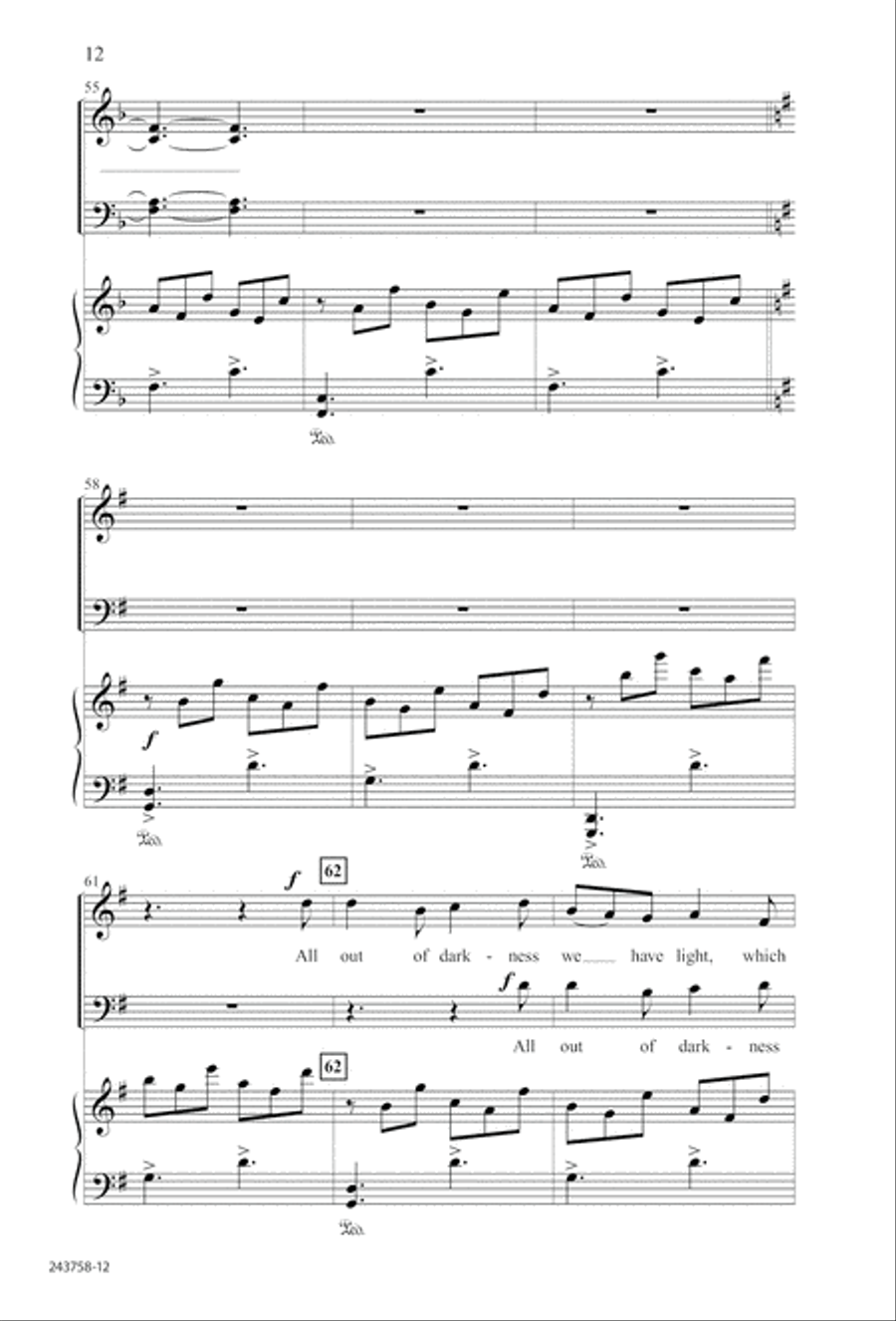 Lord of Glory (Digital Download) 4-Part scores gallery preview page 16
