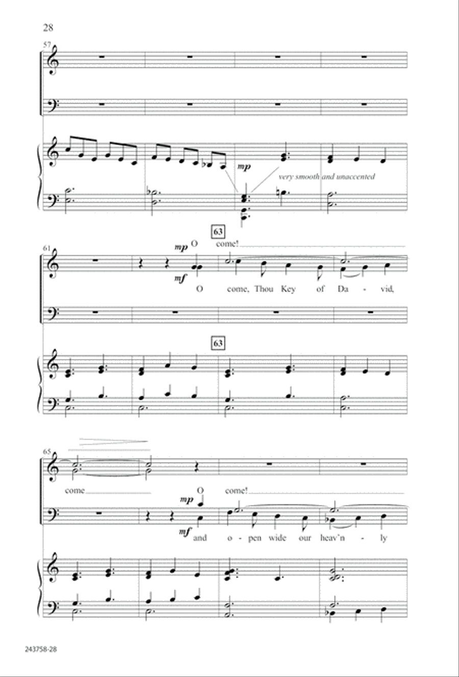 Lord of Glory (Digital Download) 4-Part scores gallery preview page 32