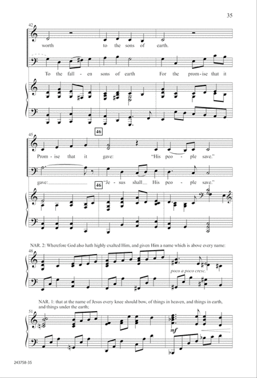 Lord of Glory (Digital Download) 4-Part scores gallery preview page 39