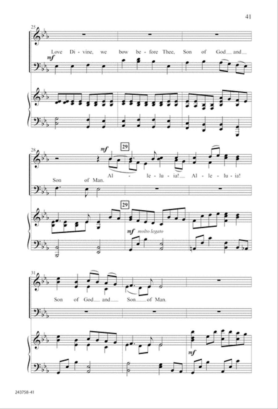 Lord of Glory (Digital Download) 4-Part scores gallery preview page 45