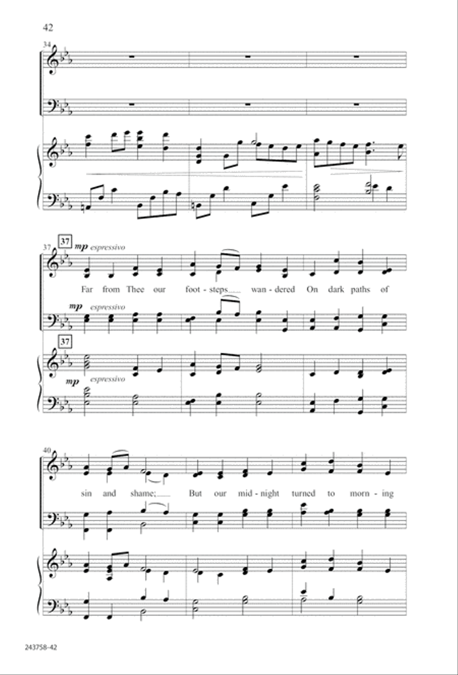 Lord of Glory (Digital Download) 4-Part scores gallery preview page 46