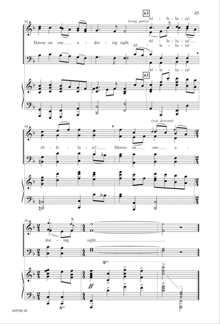 Lord of Glory (Digital Download) 4-Part scores gallery preview page 49
