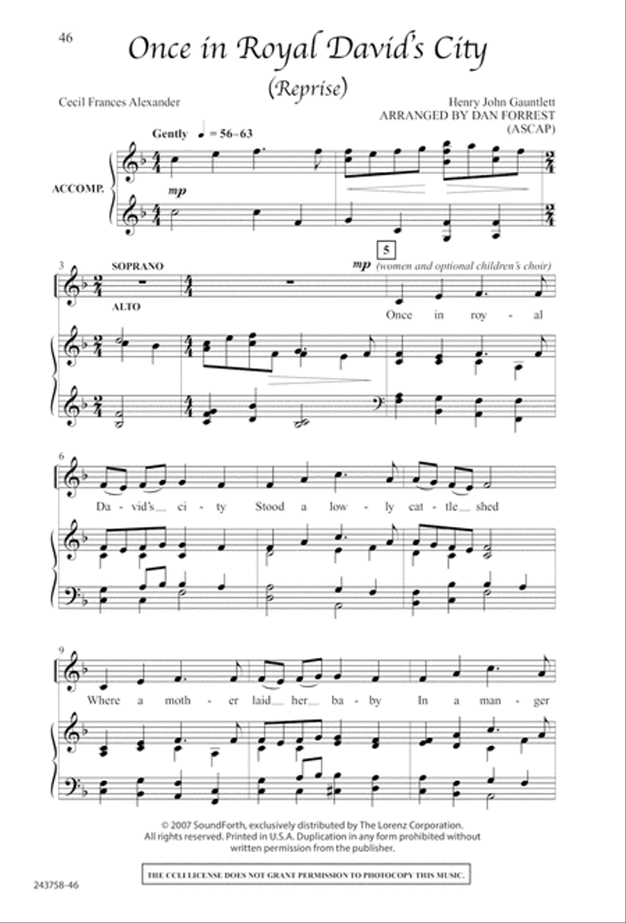 Lord of Glory (Digital Download) 4-Part scores gallery preview page 50
