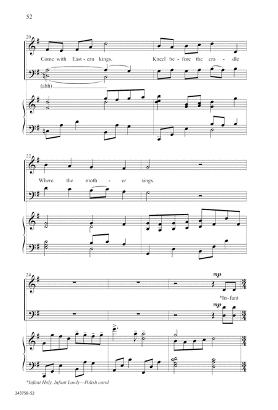 Lord of Glory (Digital Download) 4-Part scores gallery preview page 56
