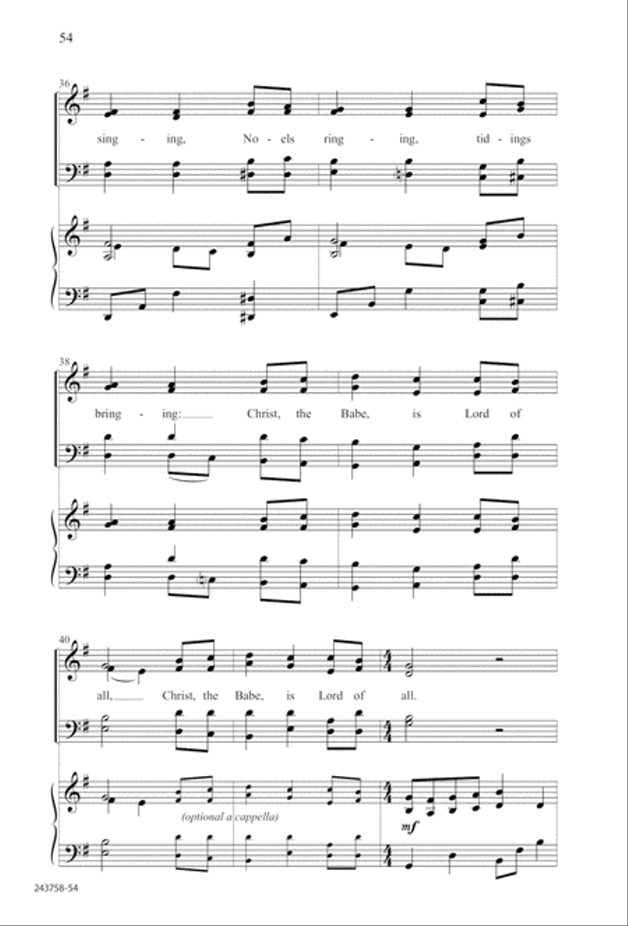 Lord of Glory (Digital Download) 4-Part scores gallery preview page 58