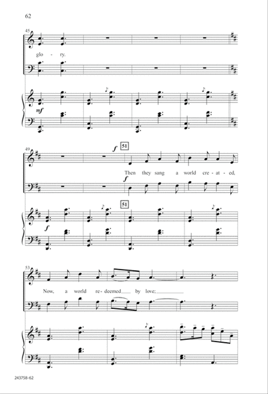 Lord of Glory (Digital Download) 4-Part scores gallery preview page 66