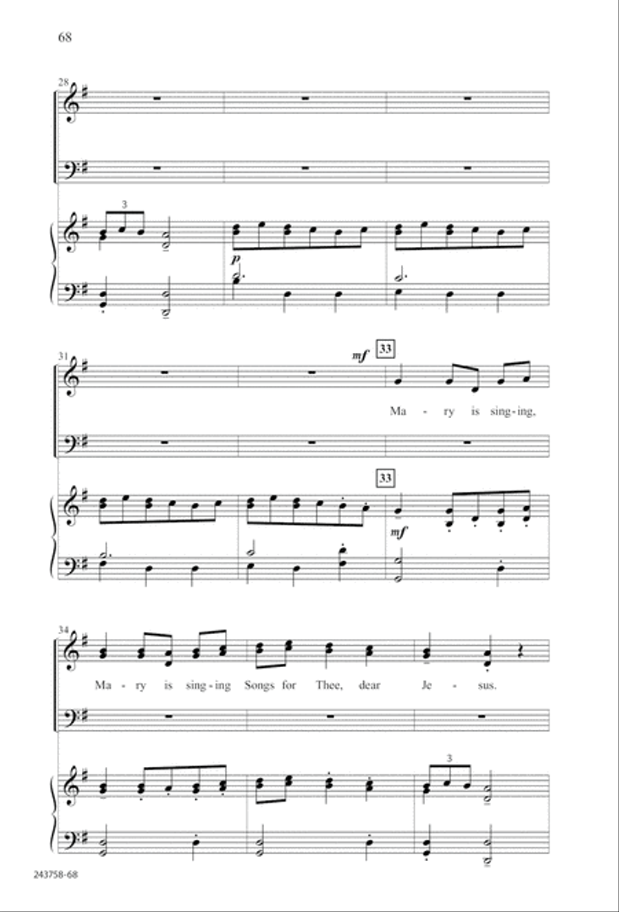 Lord of Glory (Digital Download) 4-Part scores gallery preview page 72