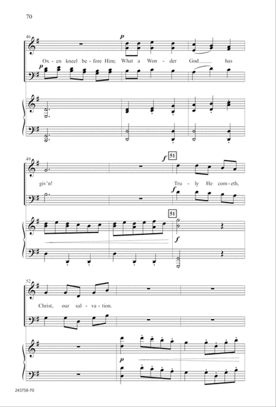 Lord of Glory (Digital Download) 4-Part scores gallery preview page 74