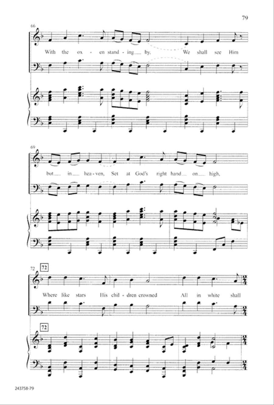 Lord of Glory (Digital Download) 4-Part scores gallery preview page 83
