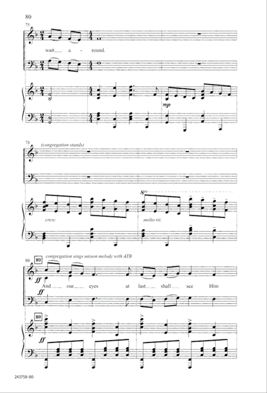 Lord of Glory (Digital Download) 4-Part scores gallery preview page 84