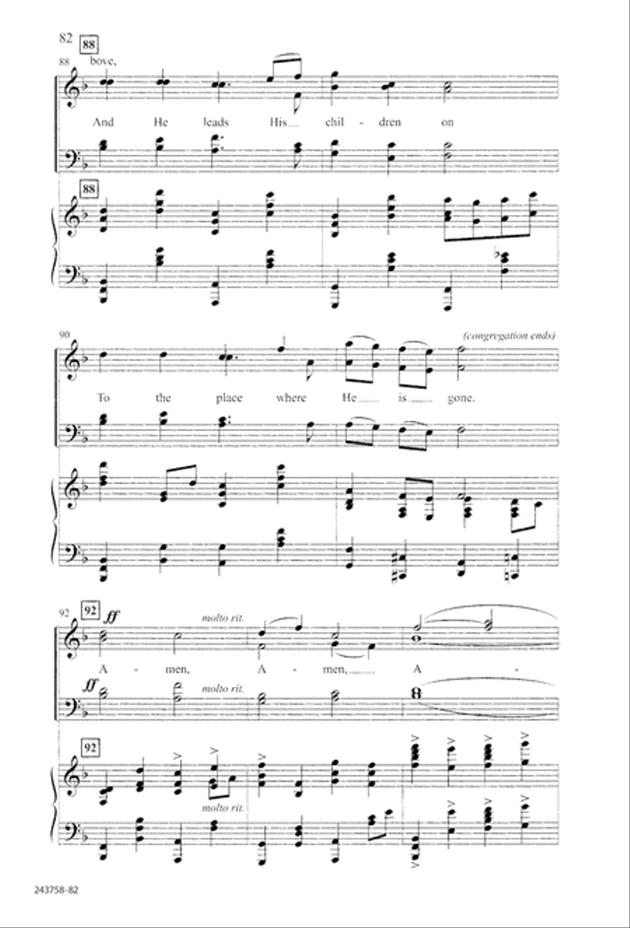Lord of Glory (Digital Download) 4-Part scores gallery preview page 86