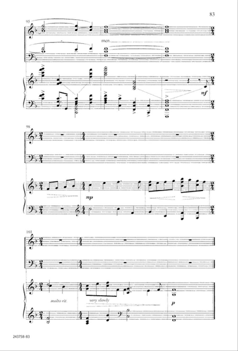 Lord of Glory (Digital Download) 4-Part scores gallery preview page 87