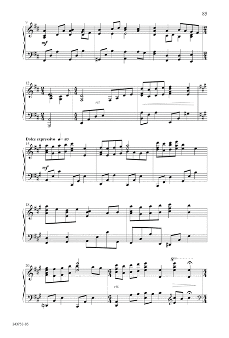 Lord of Glory (Digital Download) 4-Part scores gallery preview page 89