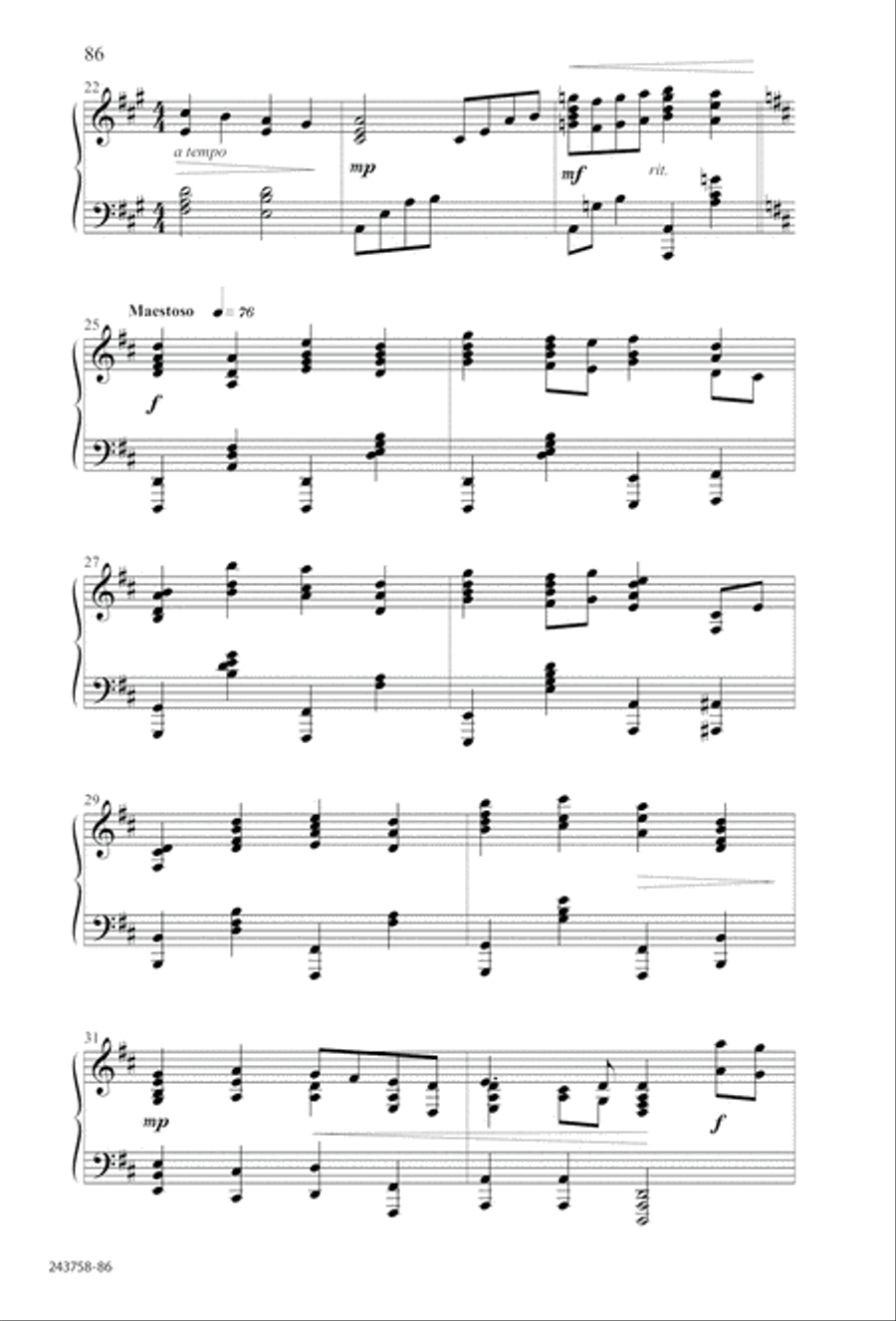 Lord of Glory (Digital Download) 4-Part scores gallery preview page 90