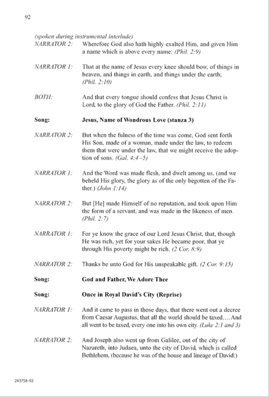 Lord of Glory (Digital Download) 4-Part scores gallery preview page 96