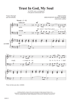 Trust in God, My Soul (Digital Download) 4-Part scores gallery preview page 3