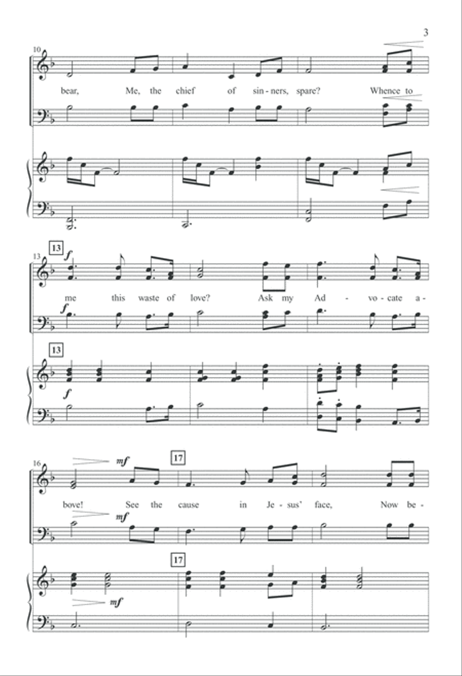 Depth of Mercy (Digital Download) 4-Part scores gallery preview page 3