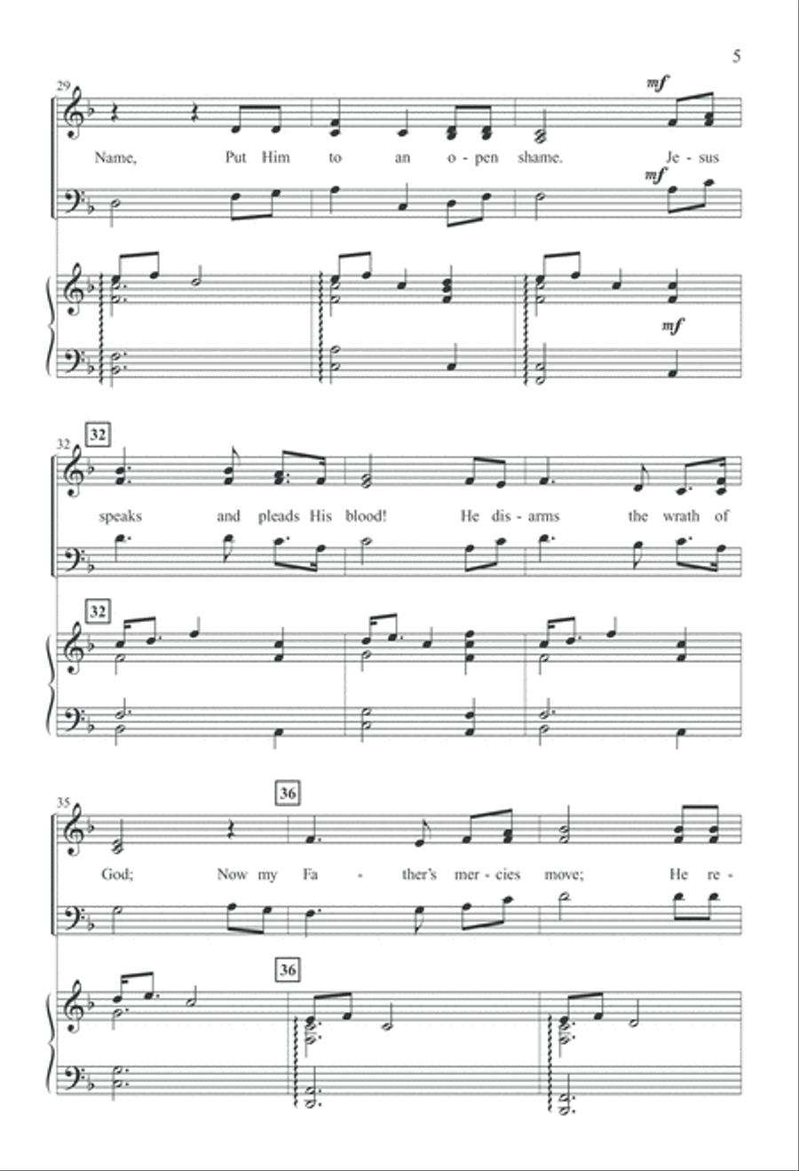Depth of Mercy (Digital Download) 4-Part scores gallery preview page 5