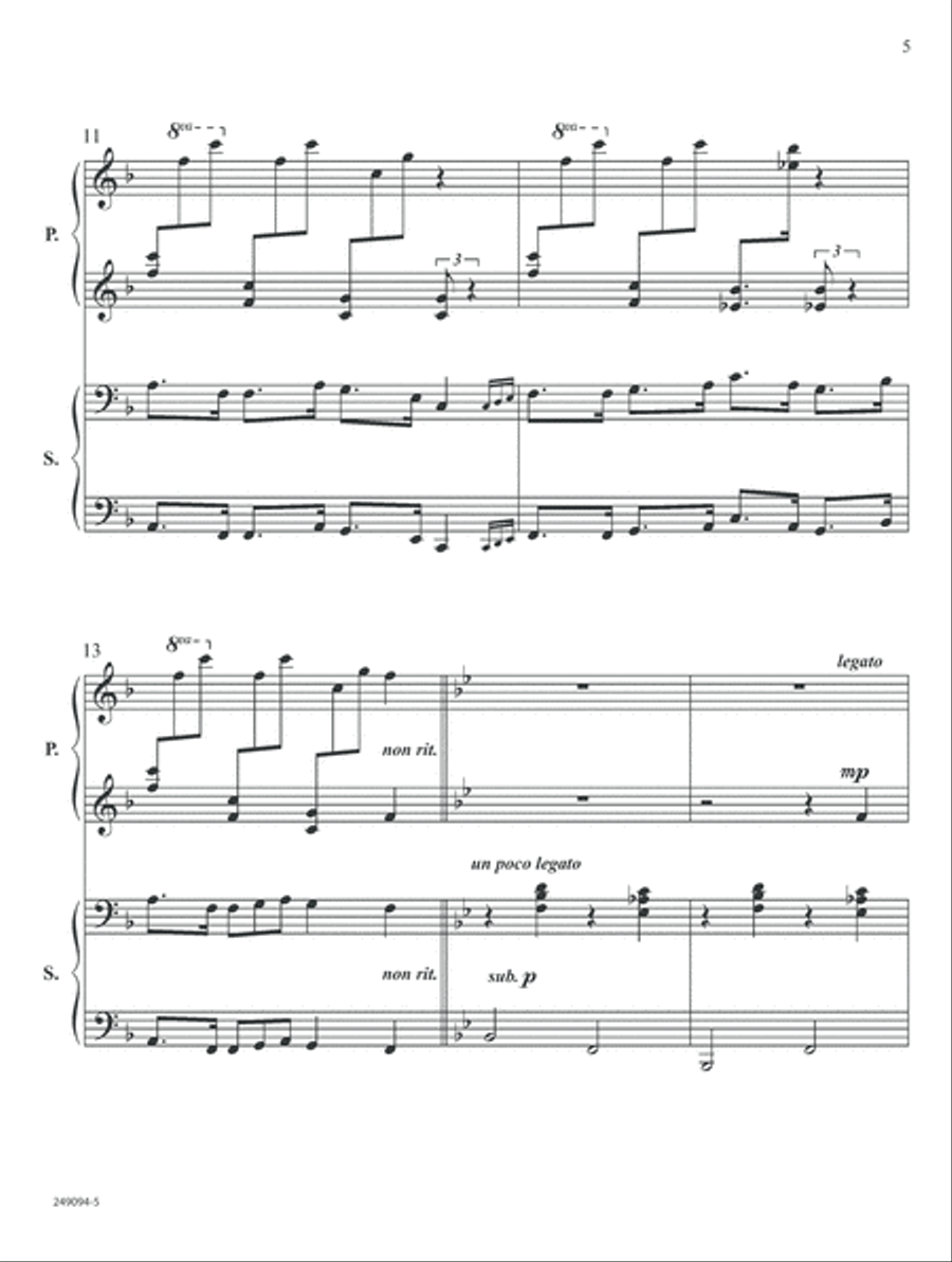 Piano Duets for Christmas (Digital Download) Piano Duet scores gallery preview page 6