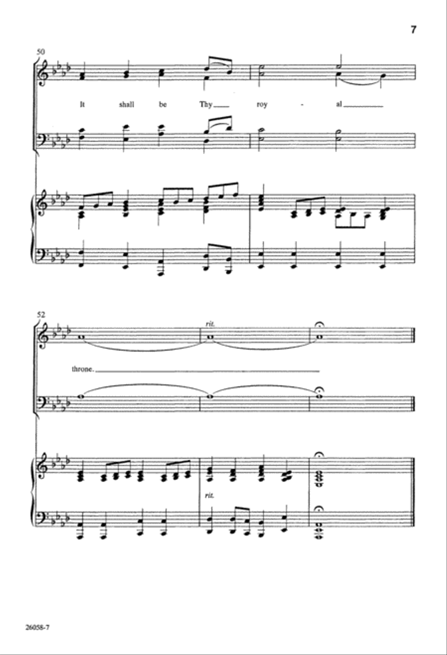 Take My Life and Let It Be (Digital Download) 4-Part scores gallery preview page 7