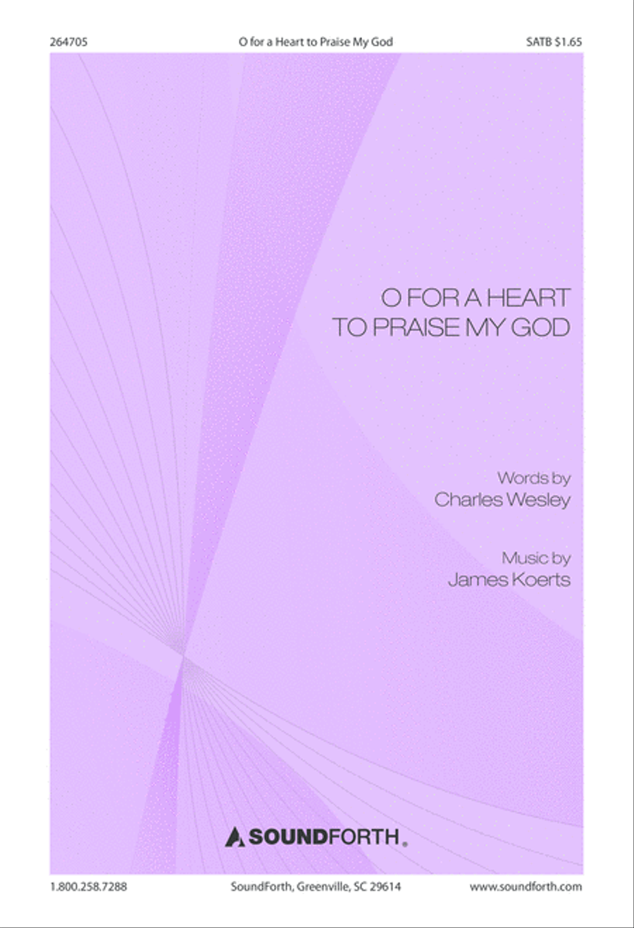 O For a Heart To Praise My God (Digital Download) 4-Part scores gallery preview page 1