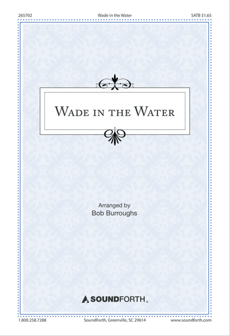 Wade in the Water (Digital Download) 4-Part scores gallery preview page 1