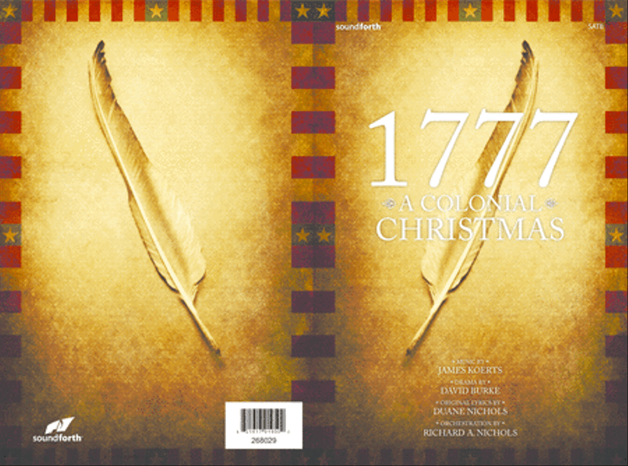 1777: A Colonial Christmas (Digital Download) 4-Part scores gallery preview page 1