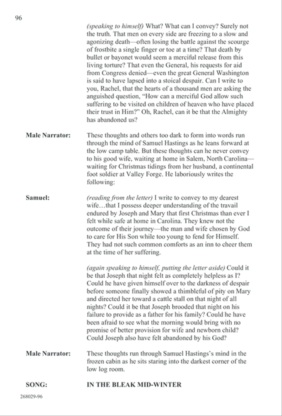 1777: A Colonial Christmas (Digital Download) 4-Part scores gallery preview page 101