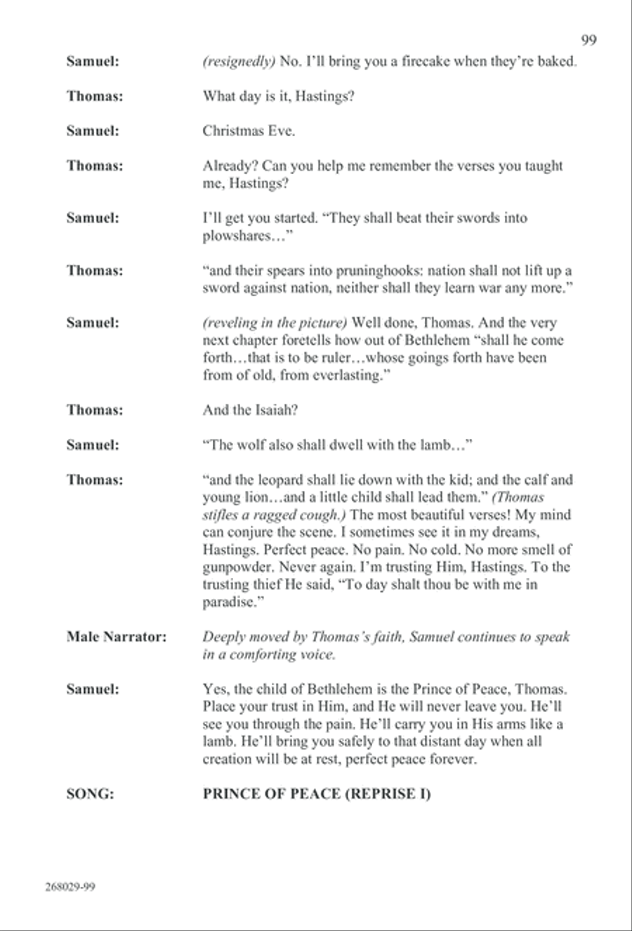 1777: A Colonial Christmas (Digital Download) 4-Part scores gallery preview page 104
