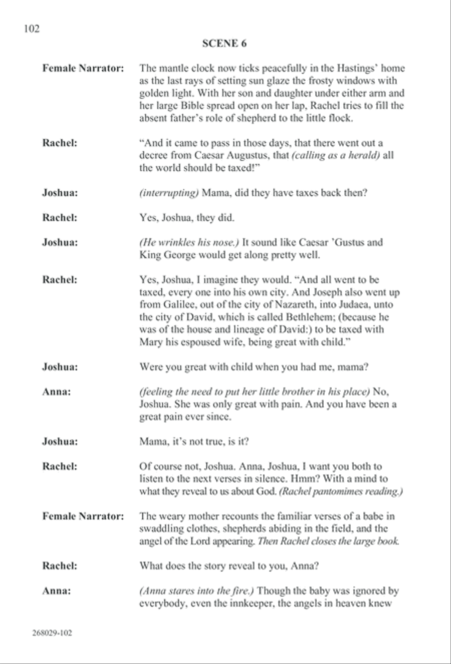 1777: A Colonial Christmas (Digital Download) 4-Part scores gallery preview page 107