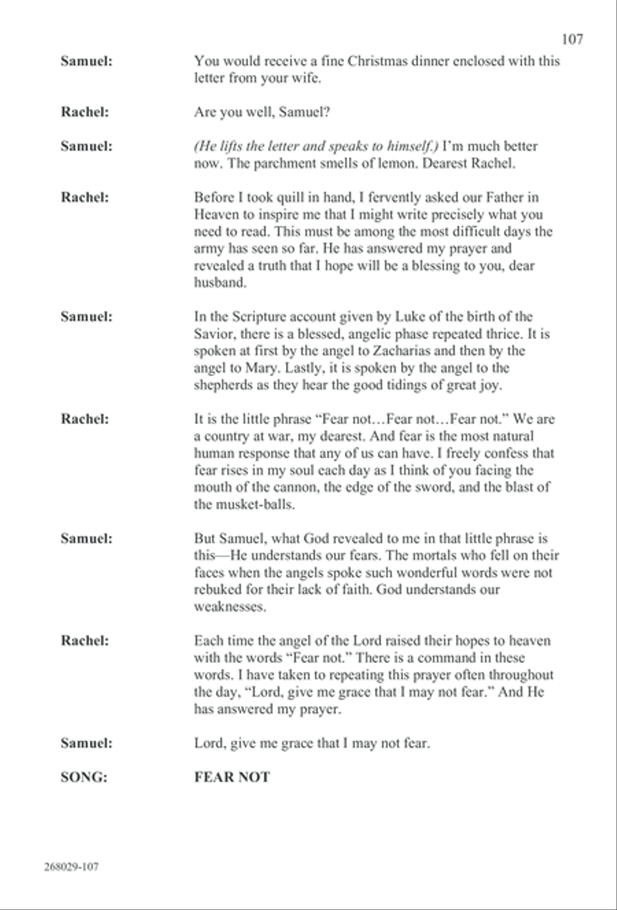 1777: A Colonial Christmas (Digital Download) 4-Part scores gallery preview page 112