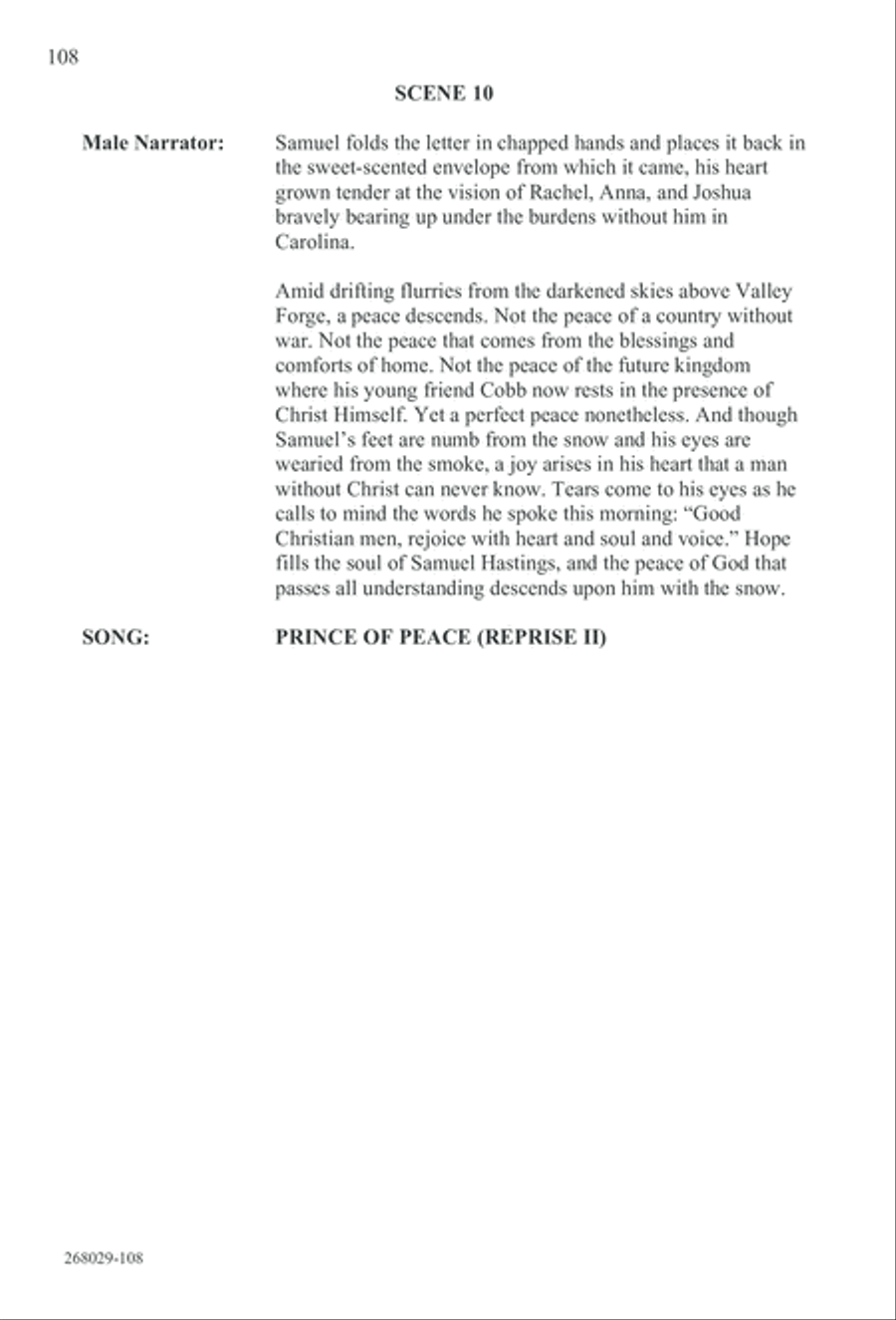 1777: A Colonial Christmas (Digital Download) 4-Part scores gallery preview page 113