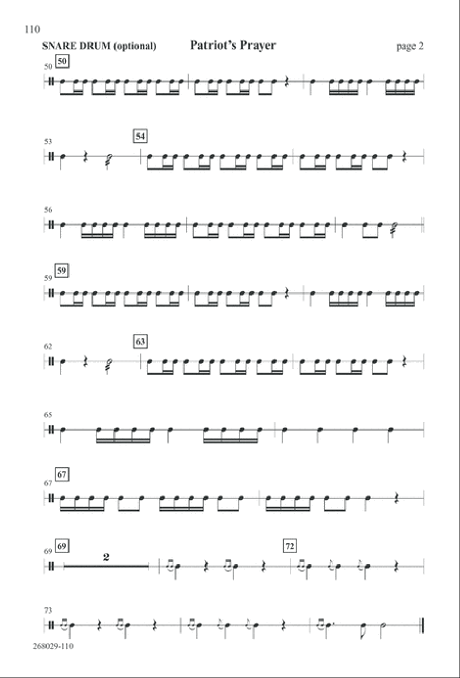 1777: A Colonial Christmas (Digital Download) 4-Part scores gallery preview page 115