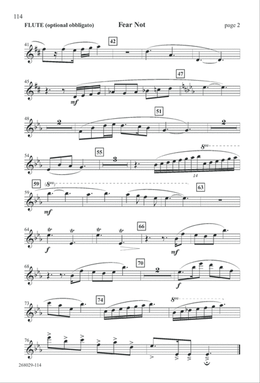 1777: A Colonial Christmas (Digital Download) 4-Part scores gallery preview page 119