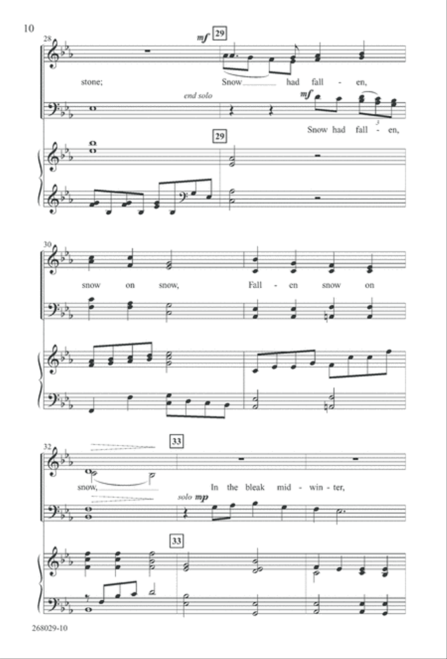 1777: A Colonial Christmas (Digital Download) 4-Part scores gallery preview page 15