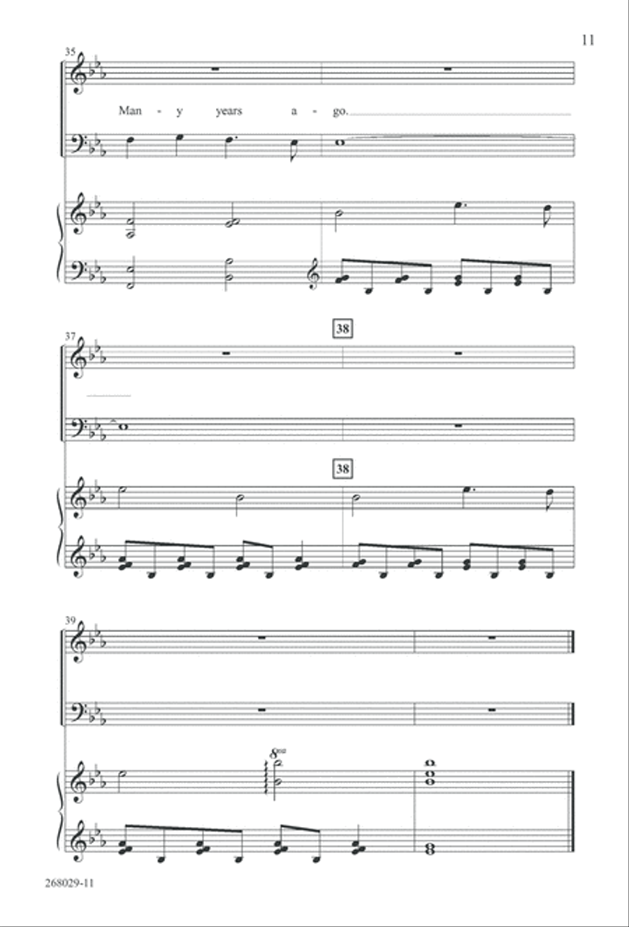 1777: A Colonial Christmas (Digital Download) 4-Part scores gallery preview page 16