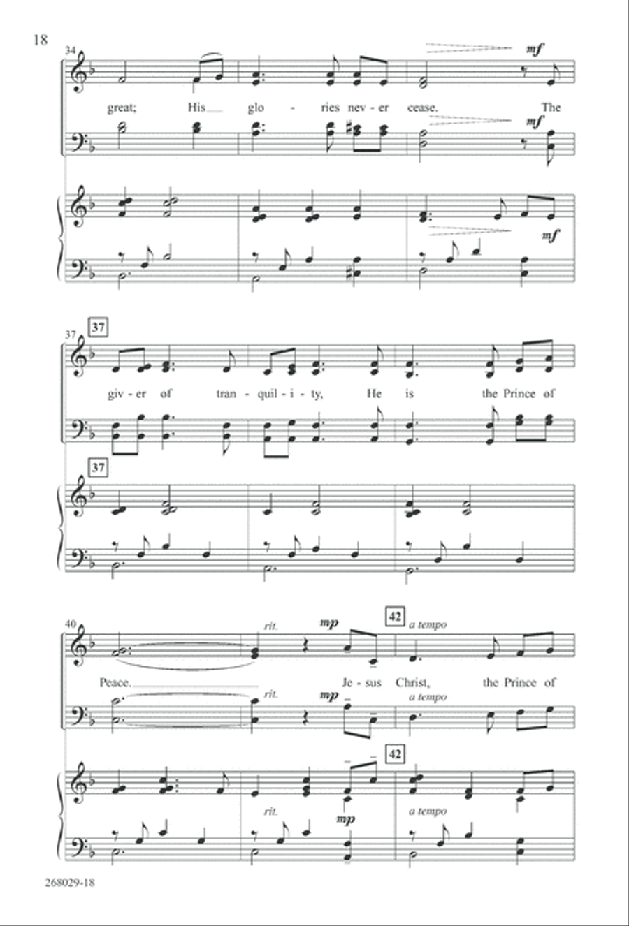 1777: A Colonial Christmas (Digital Download) 4-Part scores gallery preview page 23