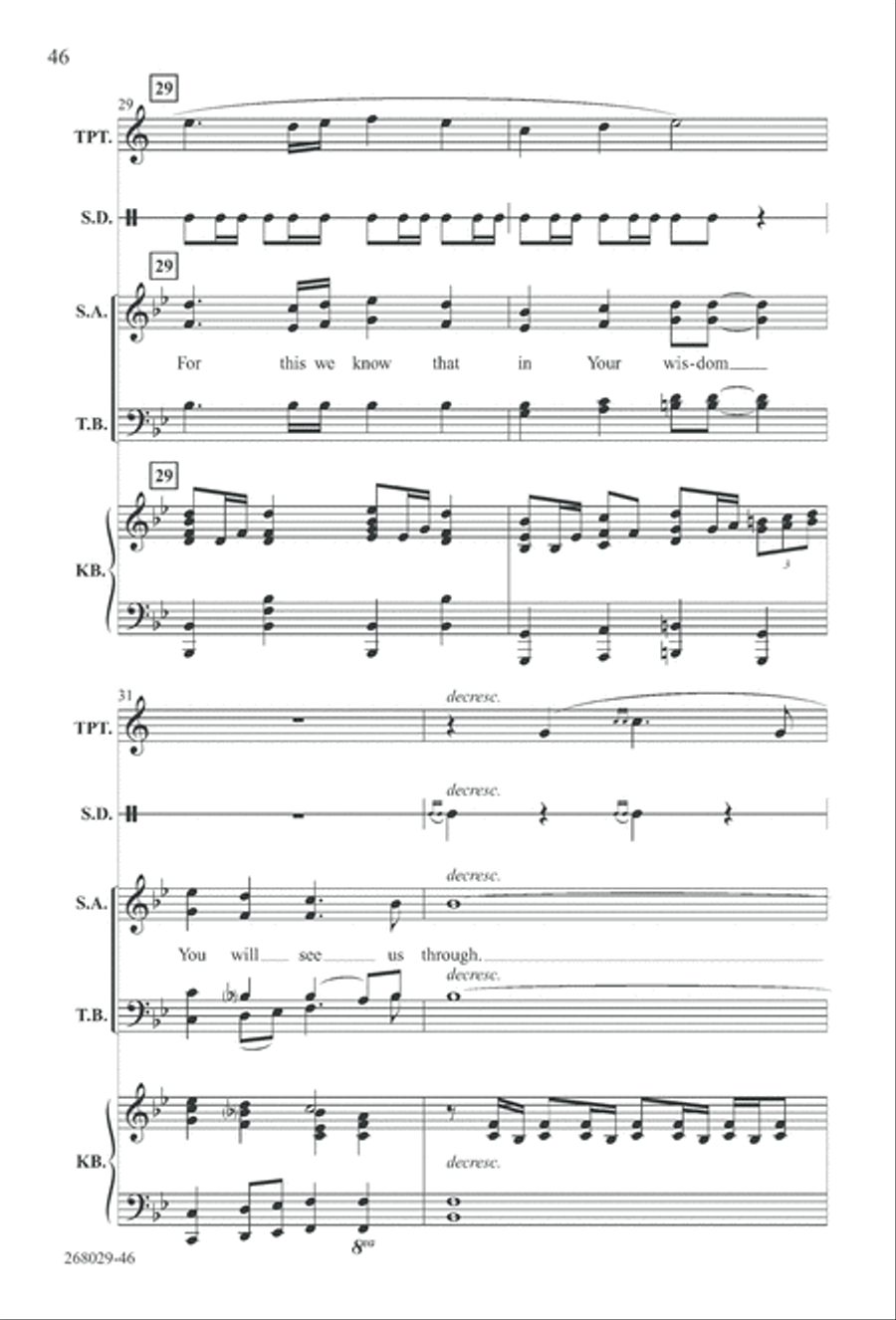 1777: A Colonial Christmas (Digital Download) 4-Part scores gallery preview page 51