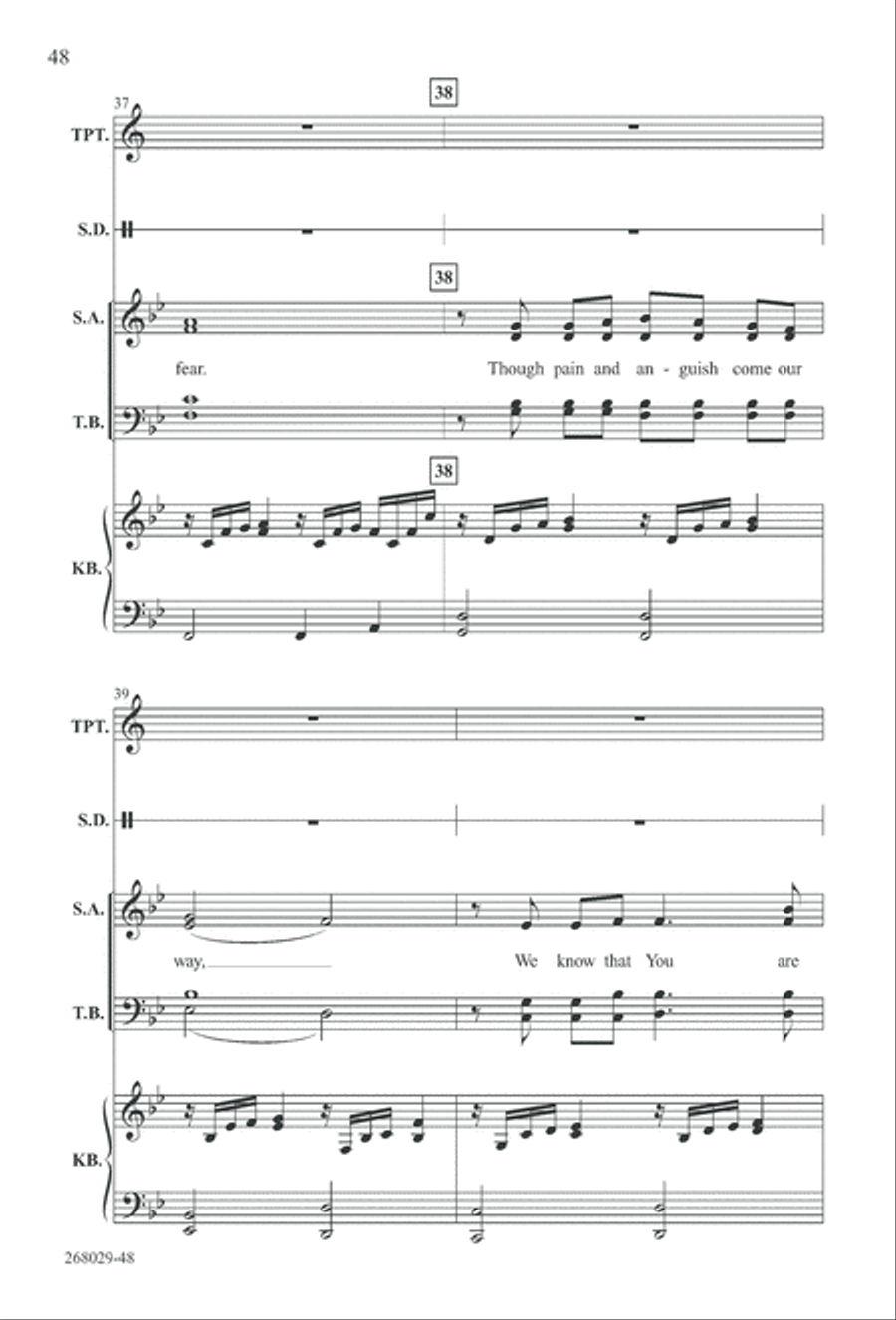 1777: A Colonial Christmas (Digital Download) 4-Part scores gallery preview page 53
