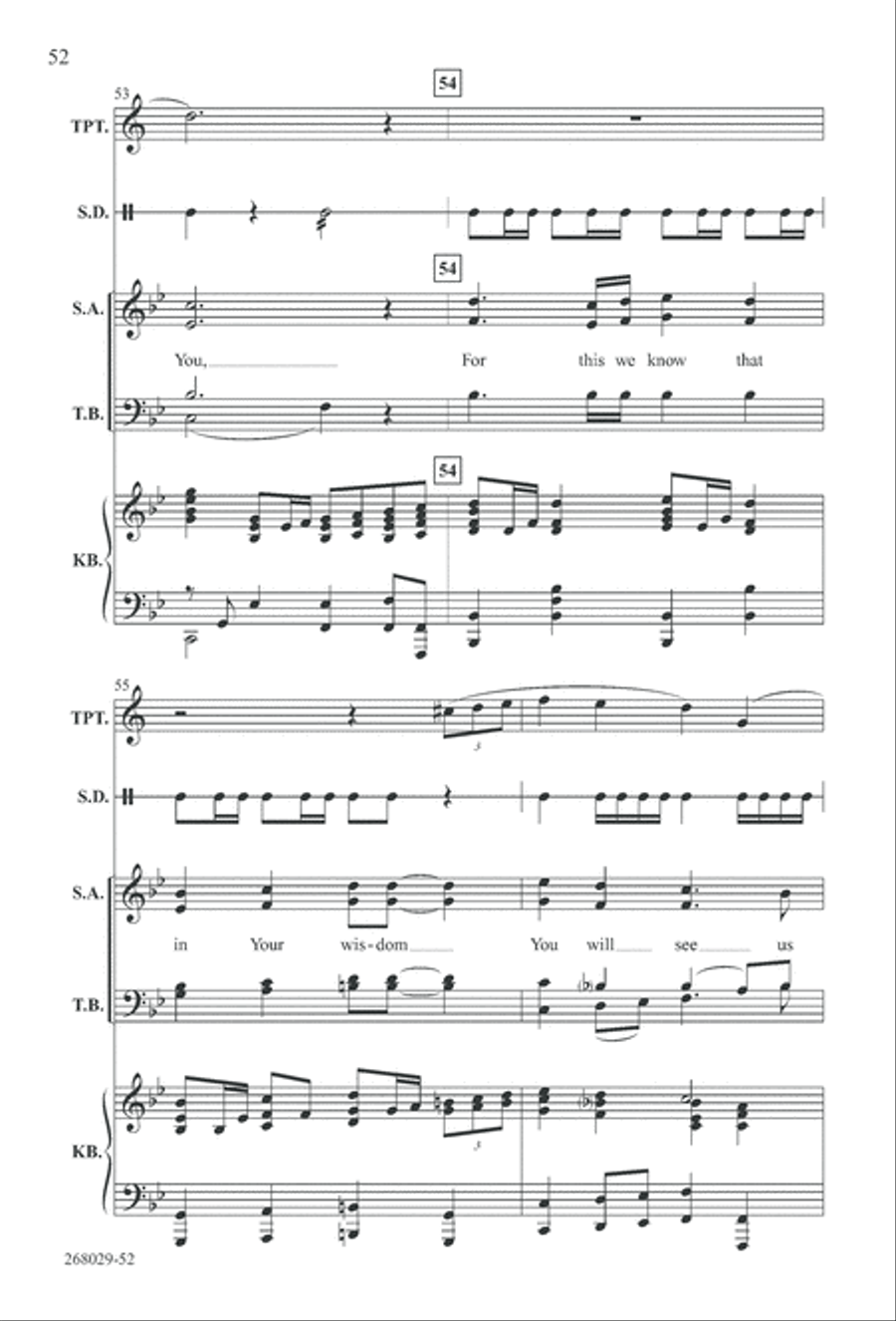 1777: A Colonial Christmas (Digital Download) 4-Part scores gallery preview page 57
