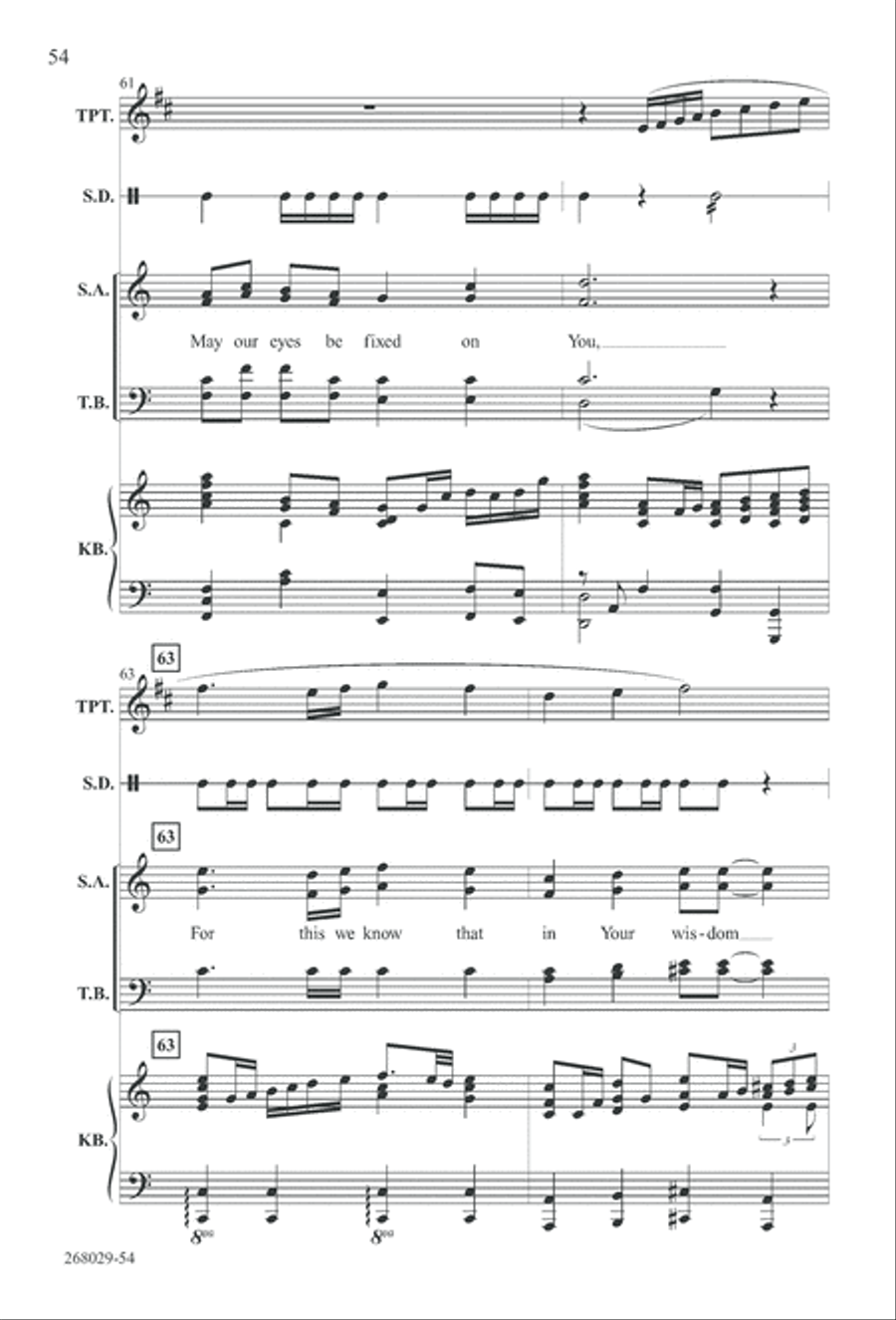 1777: A Colonial Christmas (Digital Download) 4-Part scores gallery preview page 59