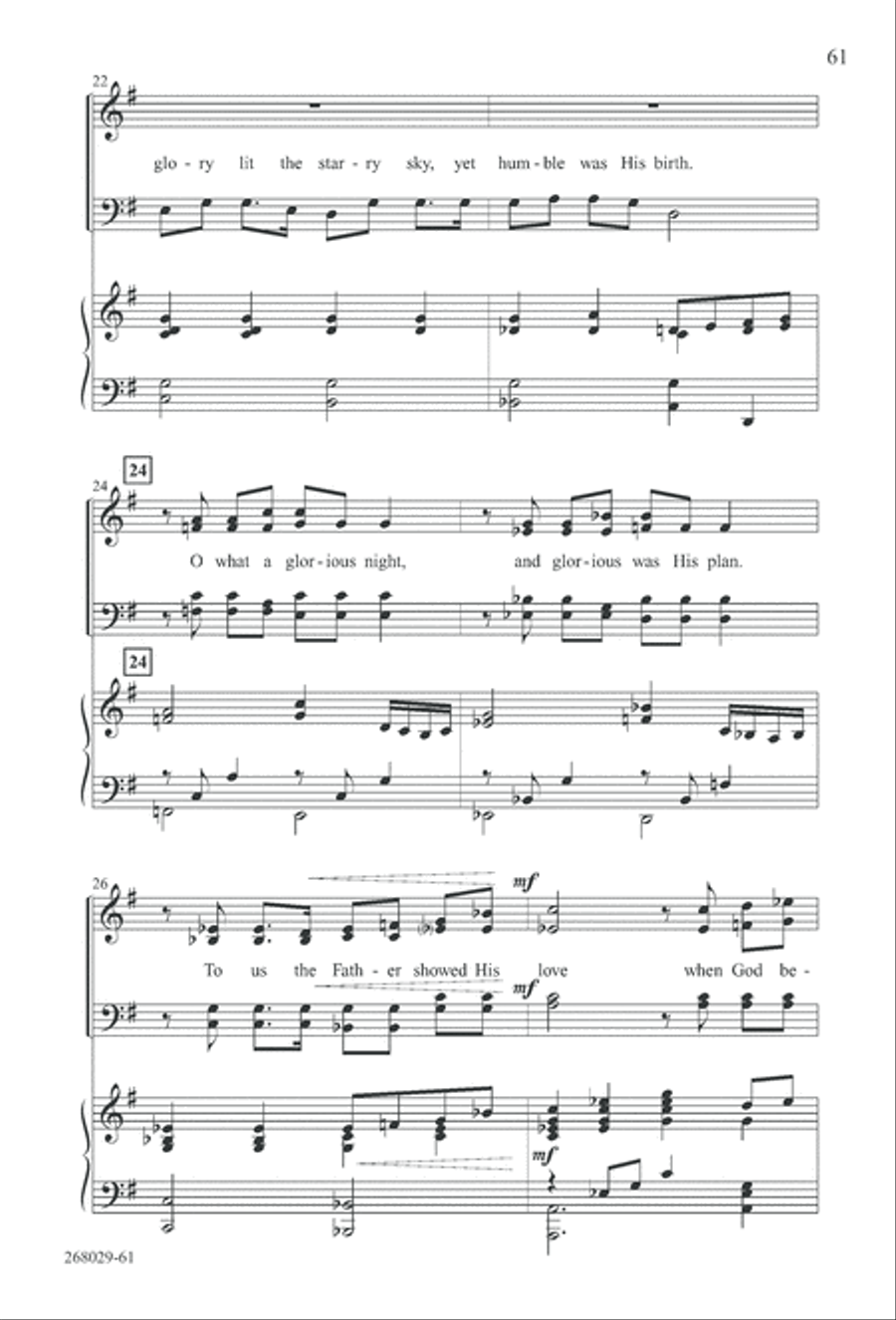 1777: A Colonial Christmas (Digital Download) 4-Part scores gallery preview page 66