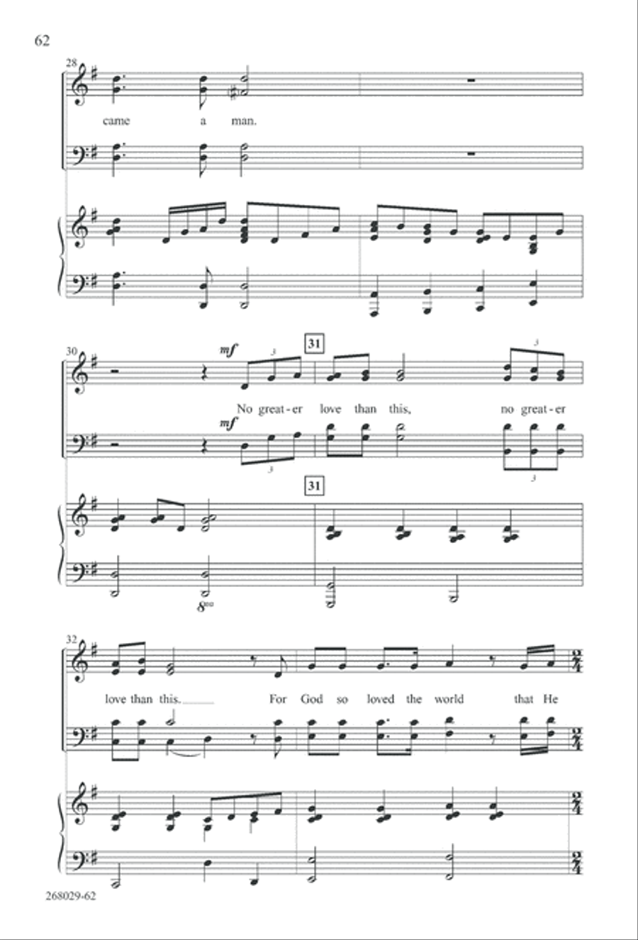 1777: A Colonial Christmas (Digital Download) 4-Part scores gallery preview page 67