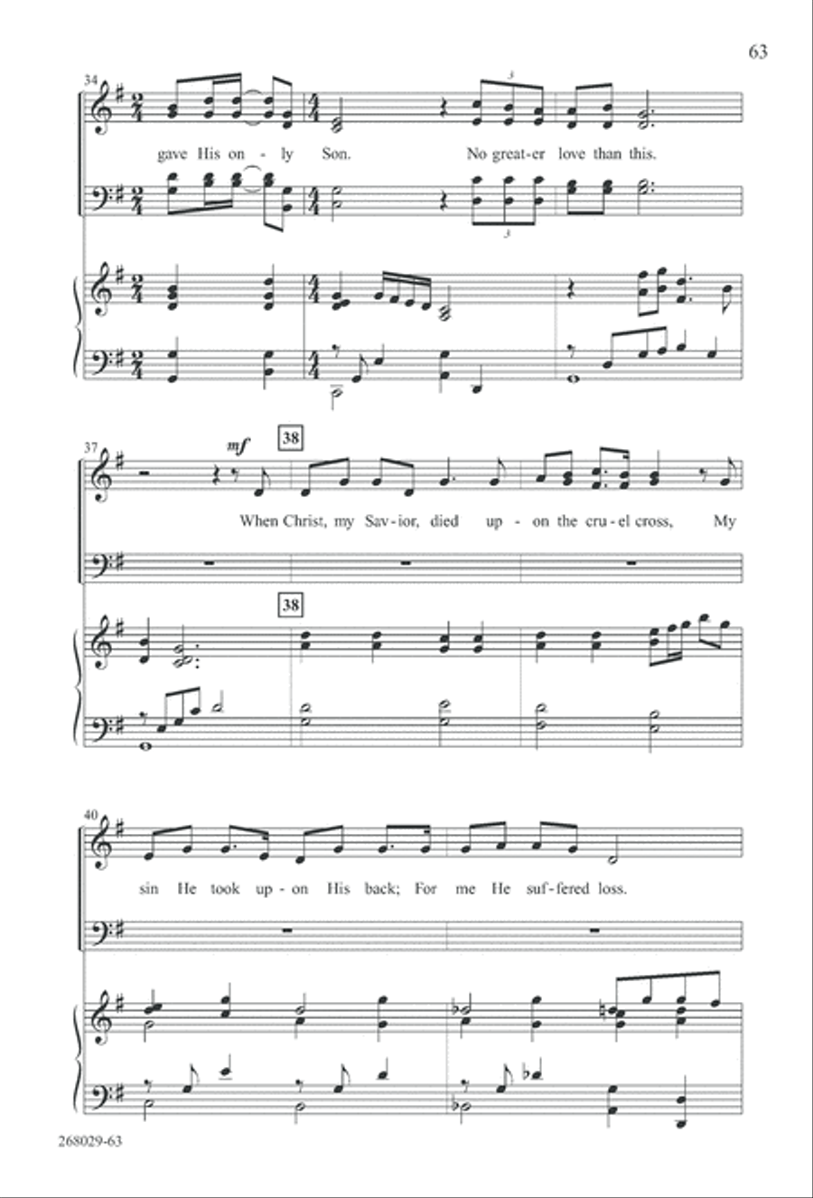 1777: A Colonial Christmas (Digital Download) 4-Part scores gallery preview page 68